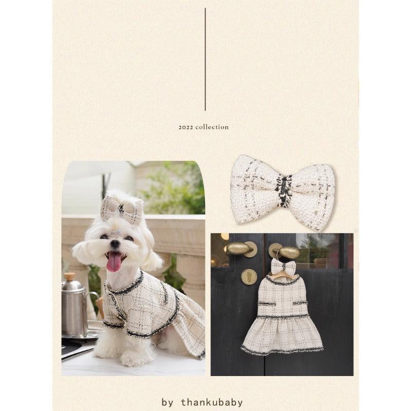 BOWWW® Pet Princess Dress & Hair Clip Set - KIKOPALS