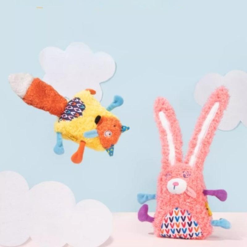 PETSVILLE® Dizzy Rabbit & Fox Series Dog Toy - KIKOPALS