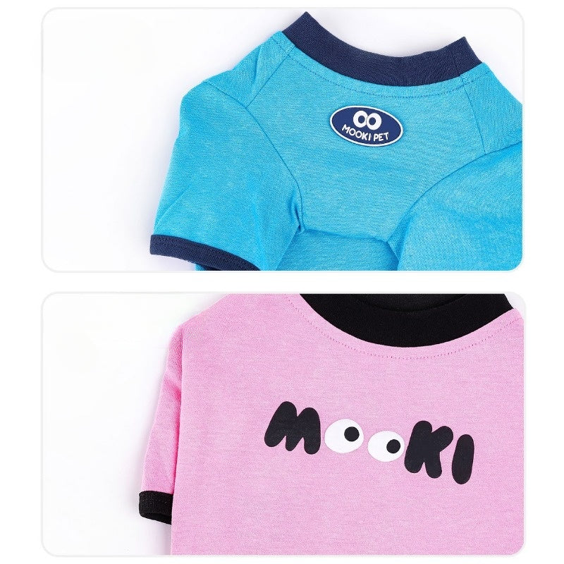 MookiPet® Batik Cute Big Eye T-Shirt for Dogs