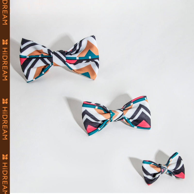HiDREAM® Colorful Series Dog Bow Tie Collar for Dogs & Cats