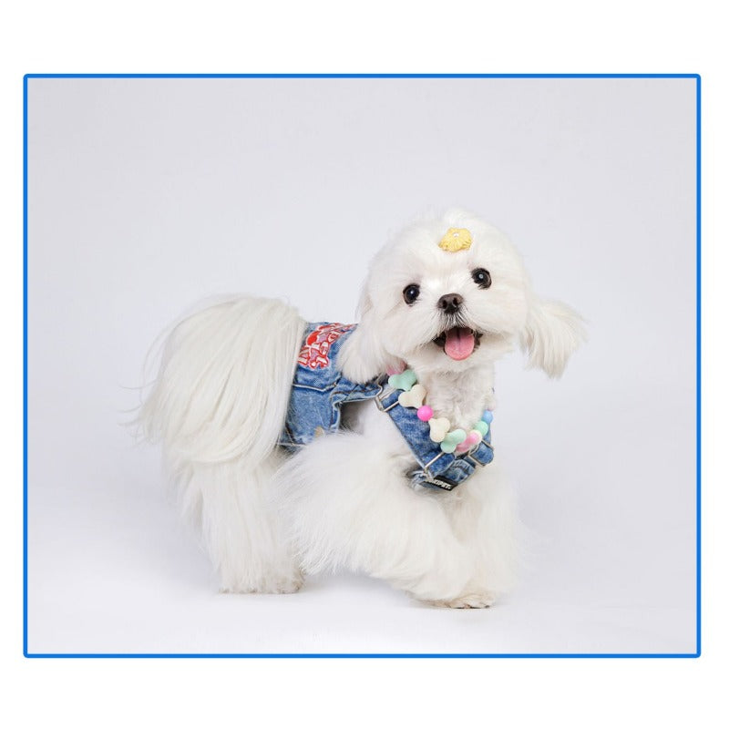 MookiPet® Blue Denim Vest for Dogs