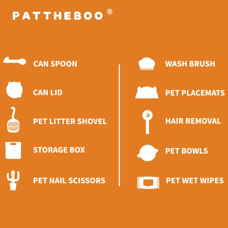 PATTHEBOO® Essential Cat Supplies Kit for Beginners - KIKOPALS