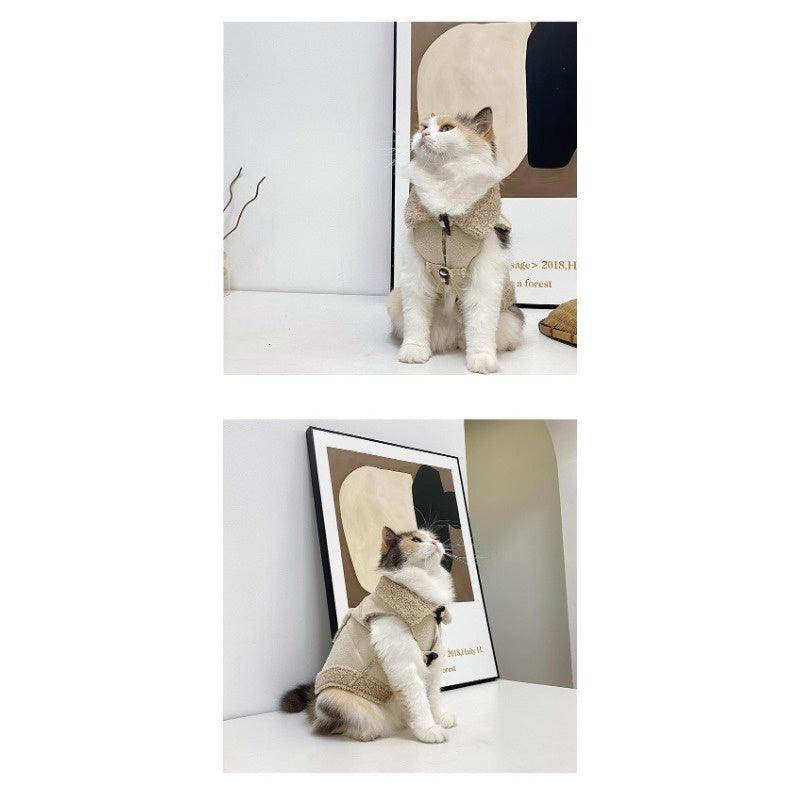 SANSUUK® Faux Fur Vest for Pets - KIKOPALS