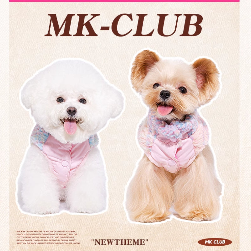 MookiPet® Colorful Grid Lamb Wool Vest for Dogs