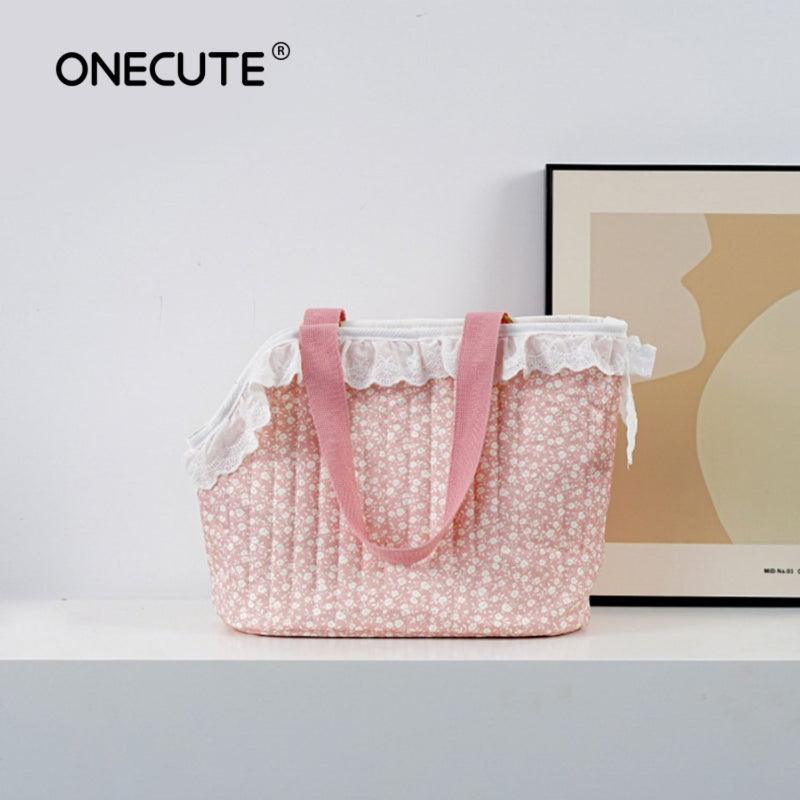 ONECUTE® Floral Print Pet Carrier - KIKOPALS