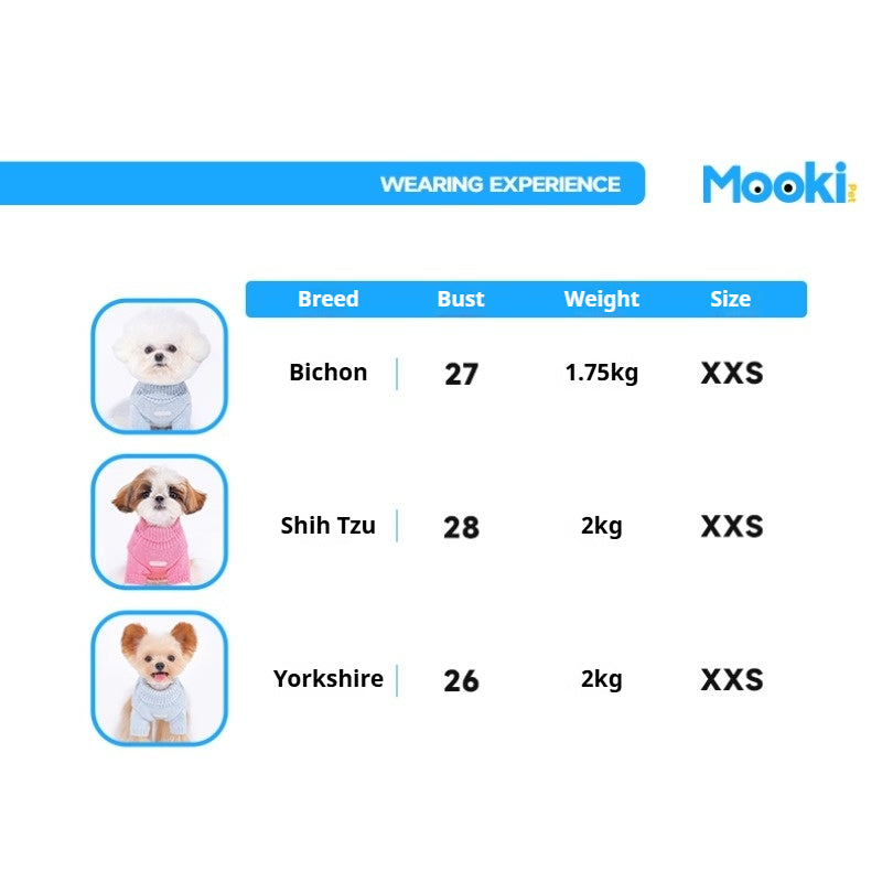 MookiPet® Sequined Turtleneck Sweater for Dogs