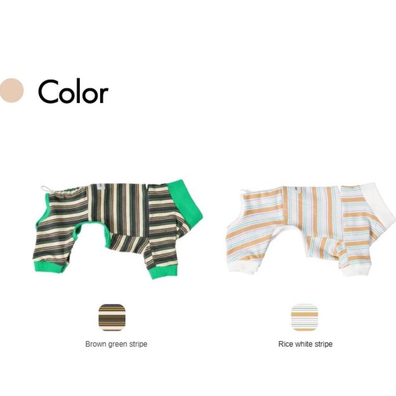 LazyEazy® Striped Colorblock Pet Jumpsuit - KIKOPALS