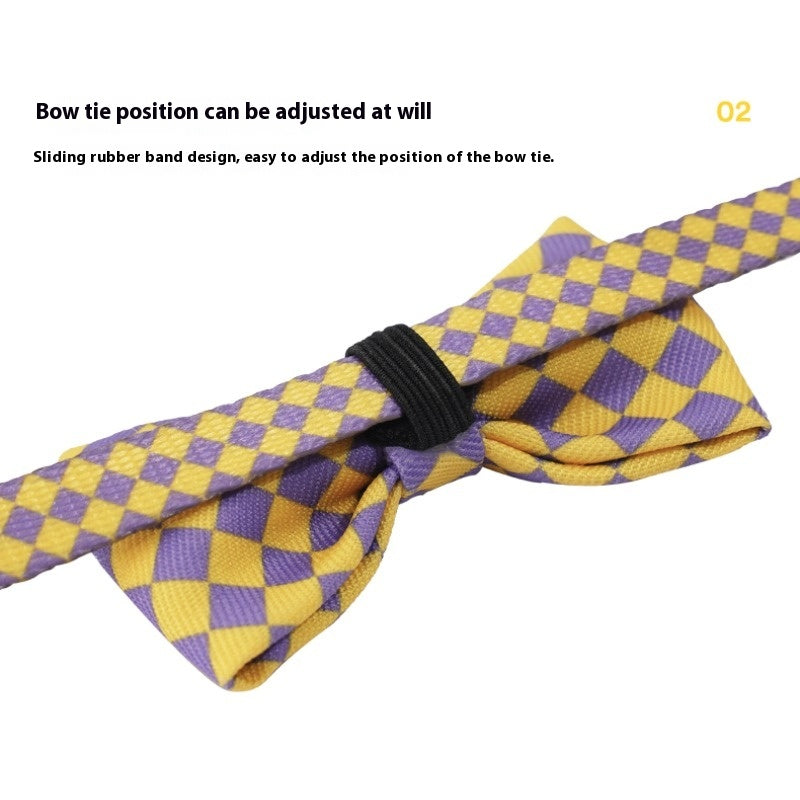 ZEZE® Checked Pet Collar for Cats & Small Dogs