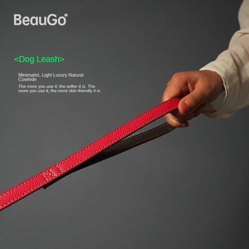 BeauGo® Leather Dog Leash - KIKOPALS
