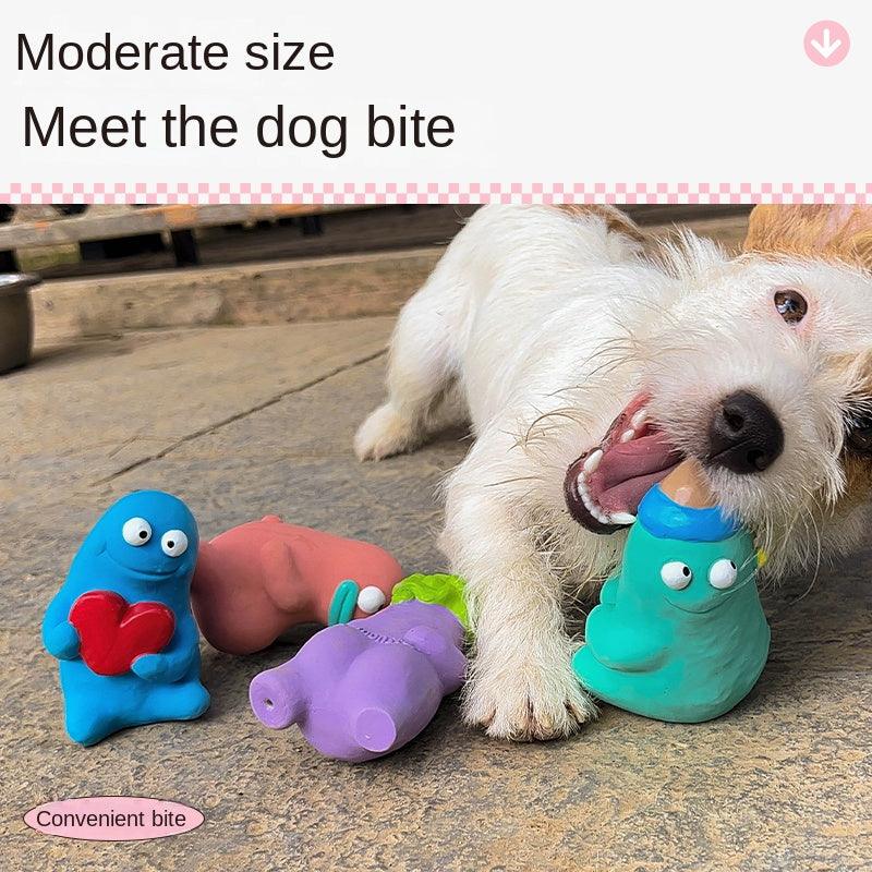 Qmonster® Clay Sculpture Series Dog Chew Toy - KIKOPALS