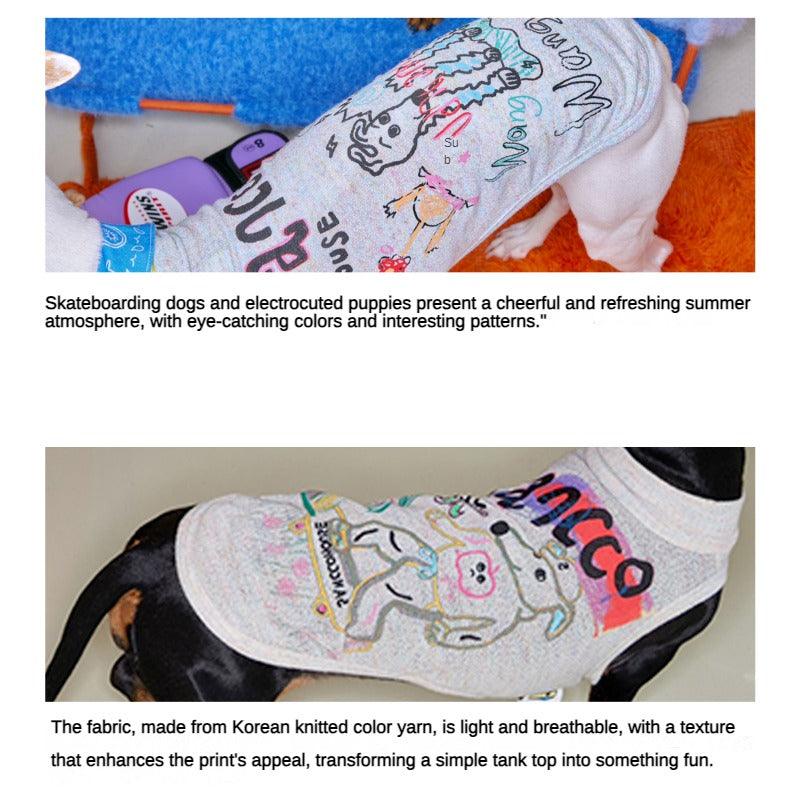 SANCCO® Graffiti Dog & Owner Matching Outfits - KIKOPALS