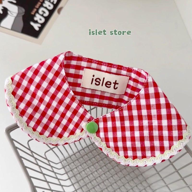 islet store® Plaid Pet Bib - KIKOPALS