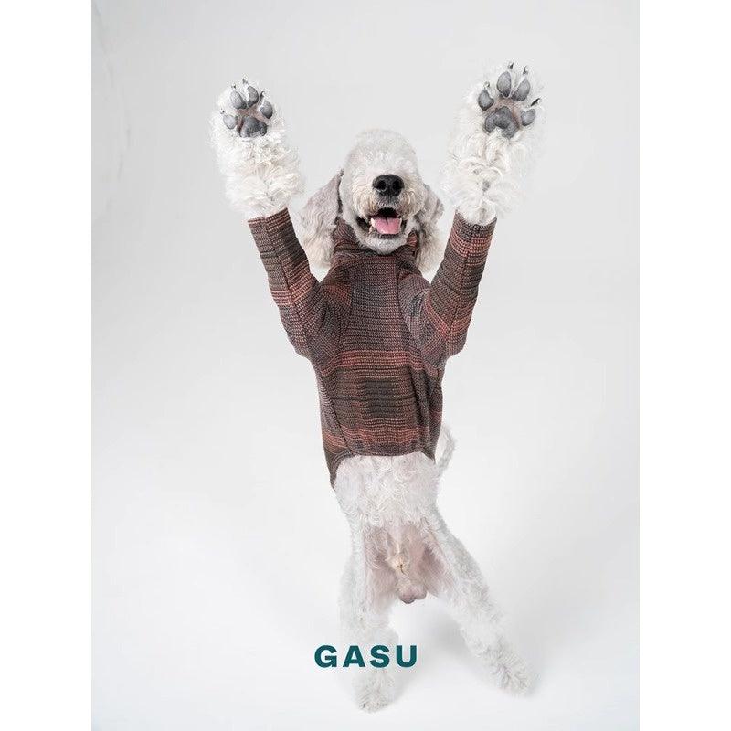 GASU® Pink and Brown Gingham Dog Apparel - KIKOPALS