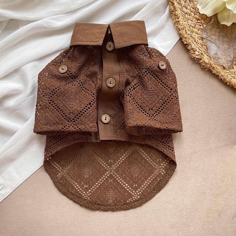 Bluetime® Pet Crochet Sun Shirt - KIKOPALS