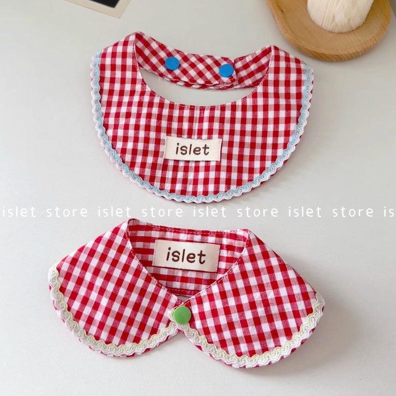 islet store® Plaid Pet Bib - KIKOPALS