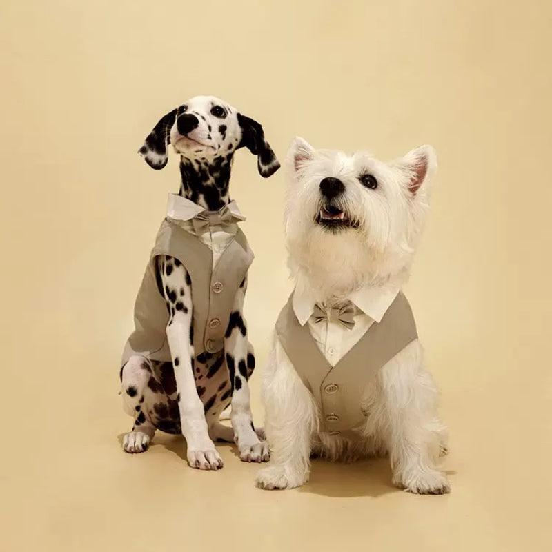 Dottylab® Bowtie Pet Suit Vest - KIKOPALS