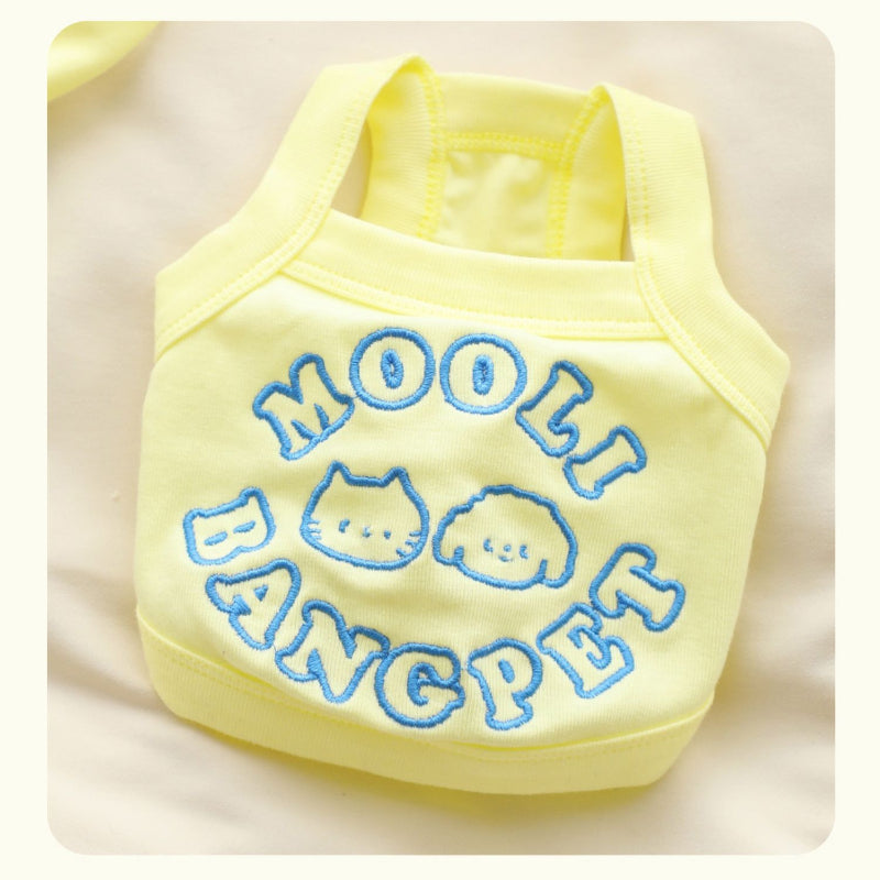 MooliBang® Yellow Sleeveless Vest for Small Dogs
