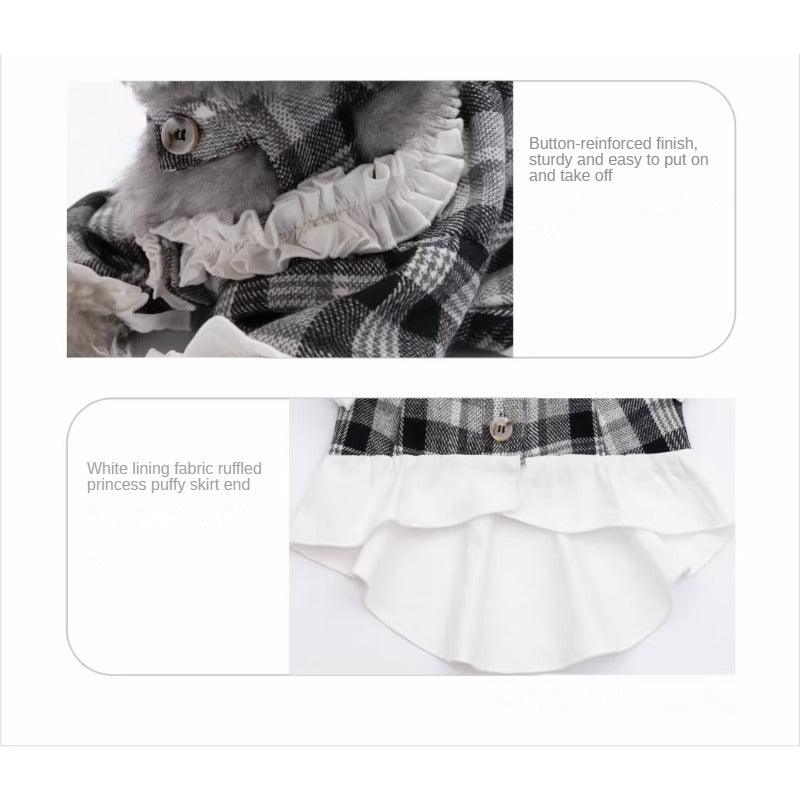 TAORAE® Dog Harness Dress in Plush Wool - KIKOPALS