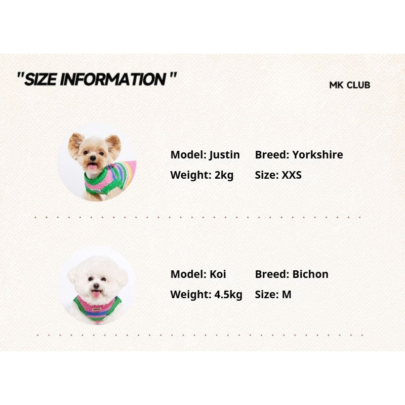 MookiPet® Neon Sweetheart Vest for Dogs & Cats