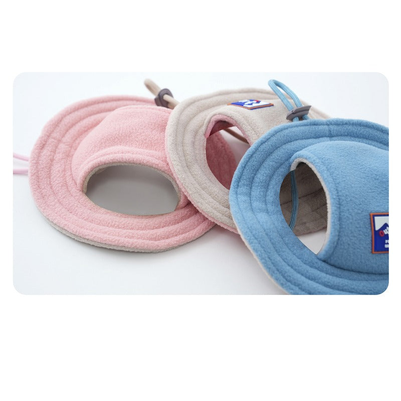 PuppyGallery® Aurora Fleece Fisherman Hat for Small to Medium Dogs