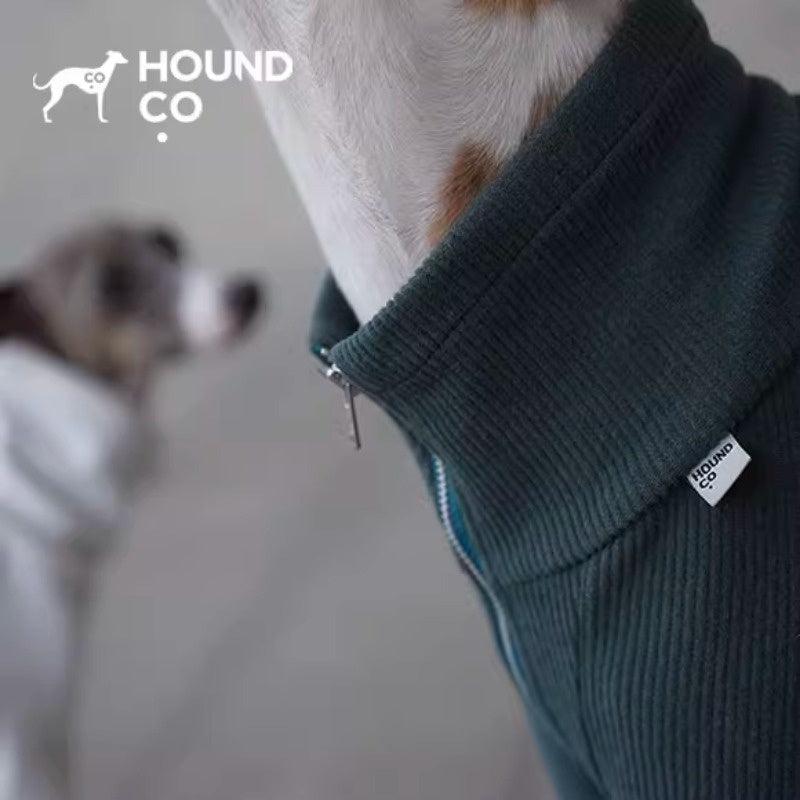 Hound Co.® Ribbed Half-Zip Dog Top - KIKOPALS