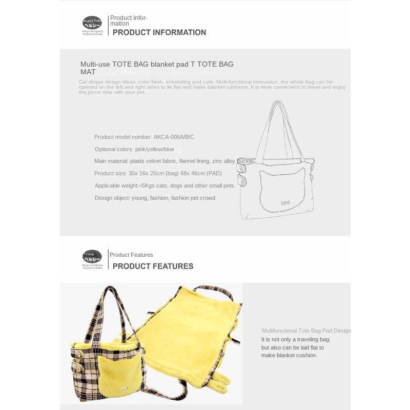 ARKIKA® Multipurpose Pet Tote Carrier - KIKOPALS