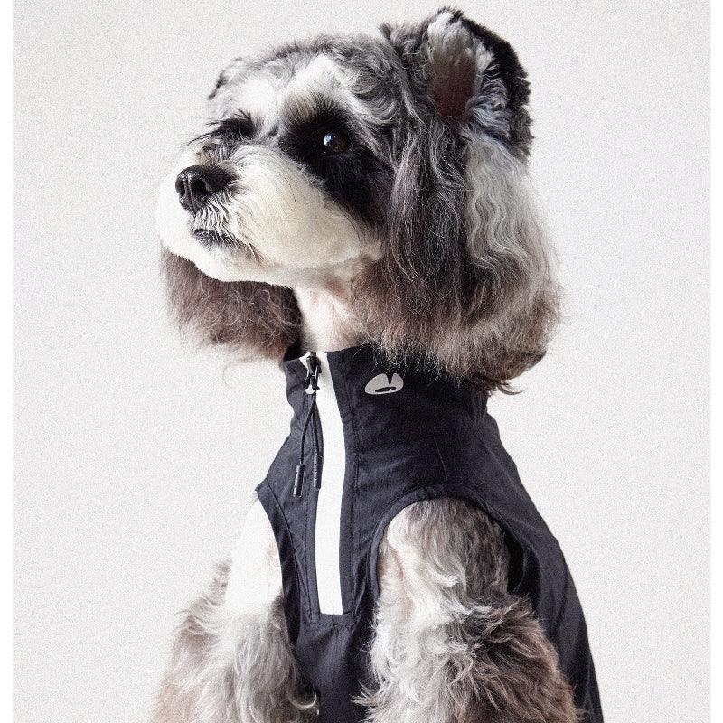 MQPET® Summer Sun-Protective Lightweight Cooling Pet Black Vest - KIKOPALS