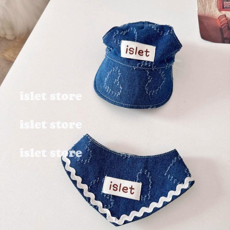 islet store® Blue Denim Pet Bib - KIKOPALS