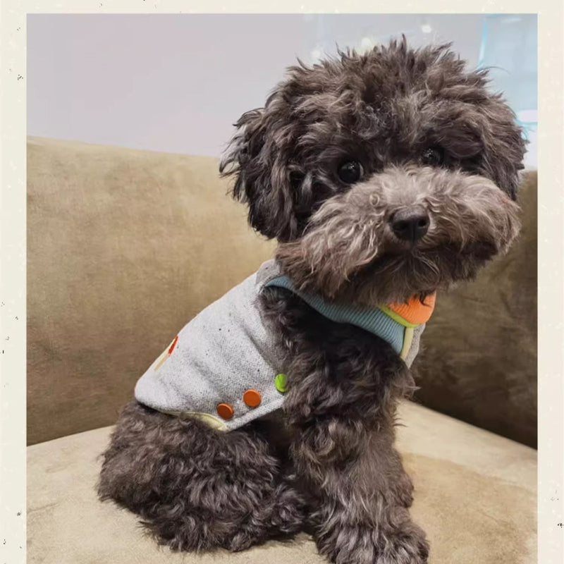 LIKAPAWS® Adjustable Wool Vest For Dogs