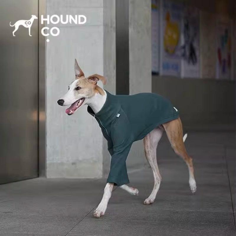 Hound Co.® Ribbed Half-Zip Dog Top - KIKOPALS