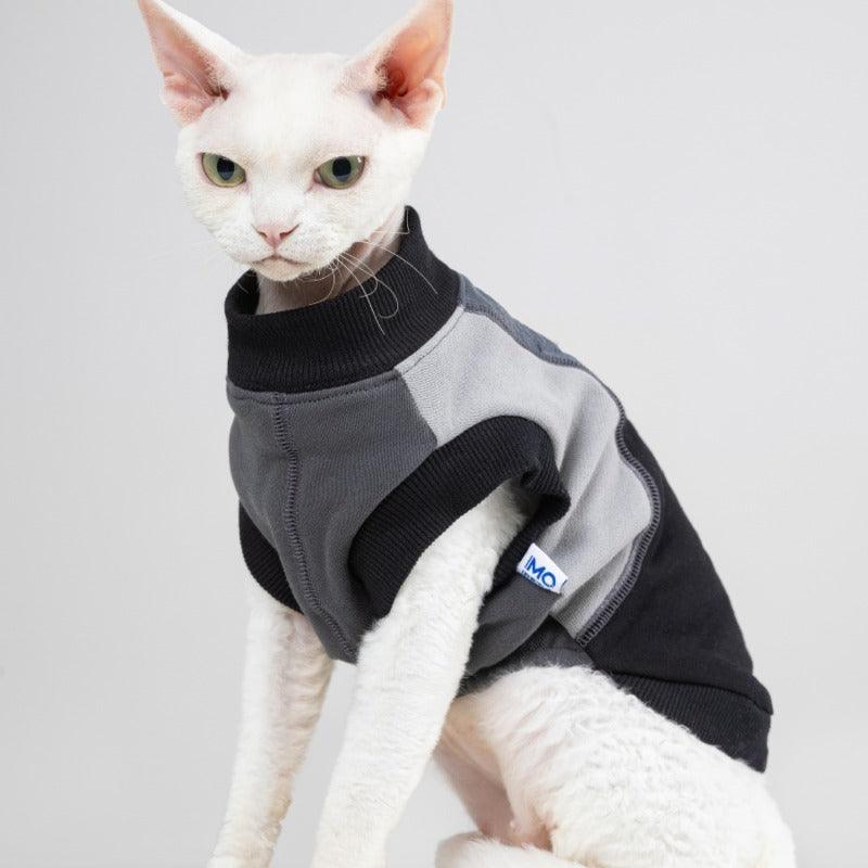 MQPET® Pet Patchwork Vest Hoodie - KIKOPALS