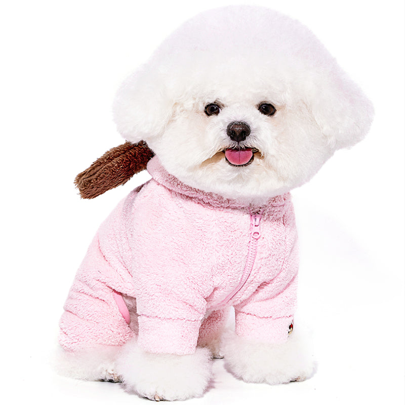 MookiPet® Cozy Pink Pajamas for Dogs & Cats