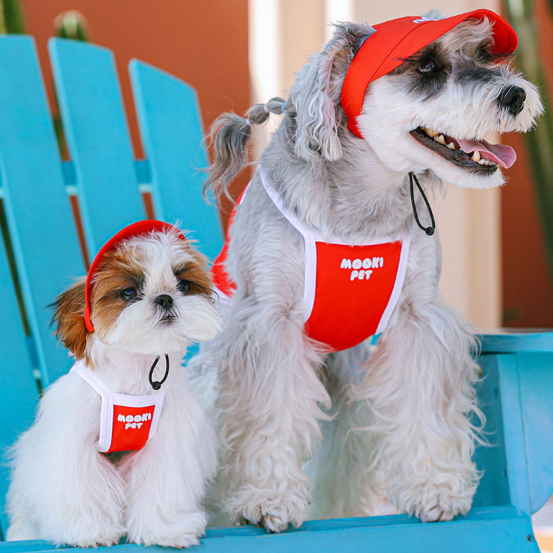 MookiPet® Sun-proof Red Hat for Dogs