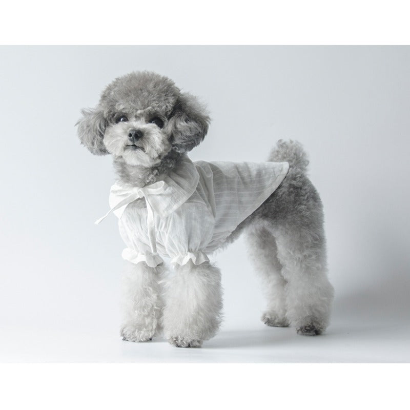 MARSHMALLOW® Ruffled Collar Bib Shirt for Dogs