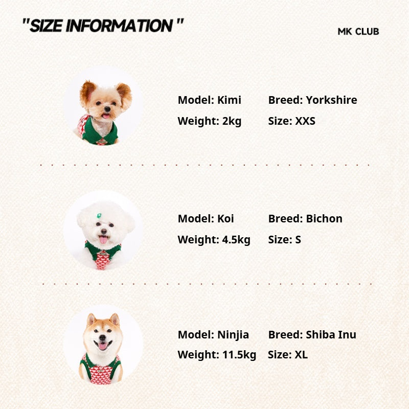 MookiPet® Christmas Heart Sweater Vest for Dogs – Red – Festive and Comfortable