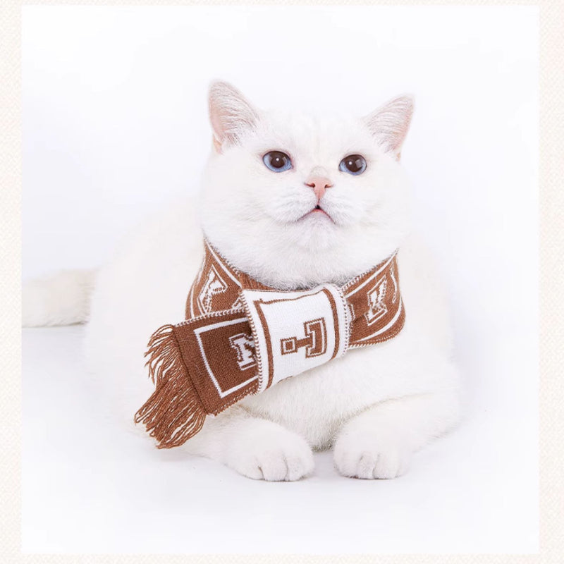 MookiPet® Stylish Knitted Scarf for Dogs & Cats