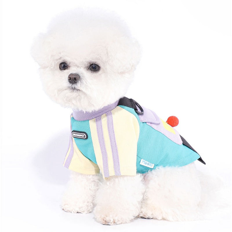 MookiPet® Functional Pocket Contrast T-Shirt for Dogs