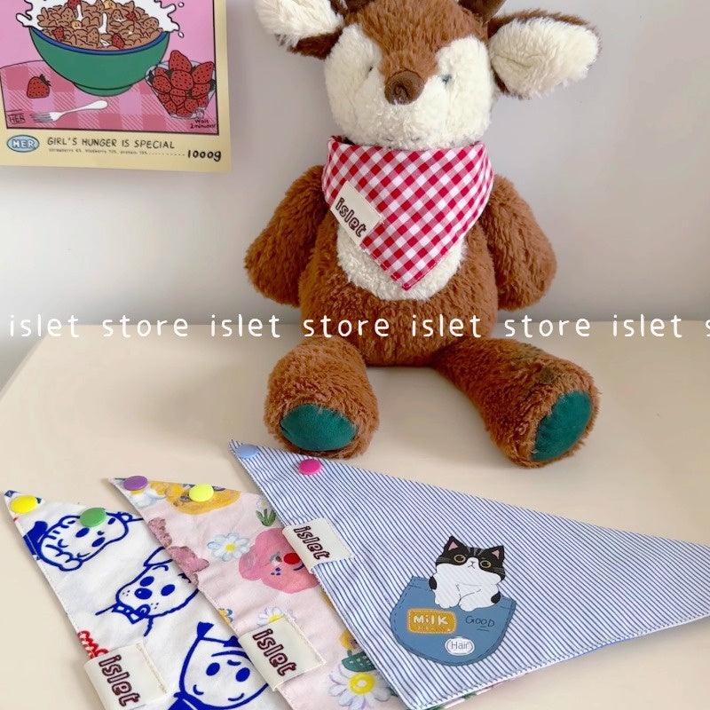 islet store® Cartoon Pet Triangle Bandana - KIKOPALS