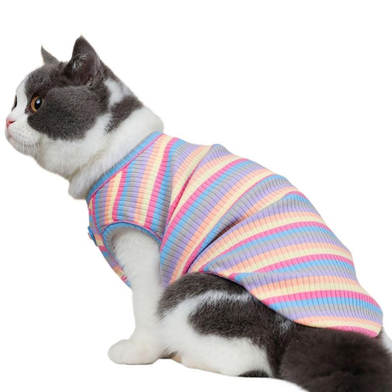 KIKOPALS® Blue & White Pet Sleeveless Top - KIKOPALS