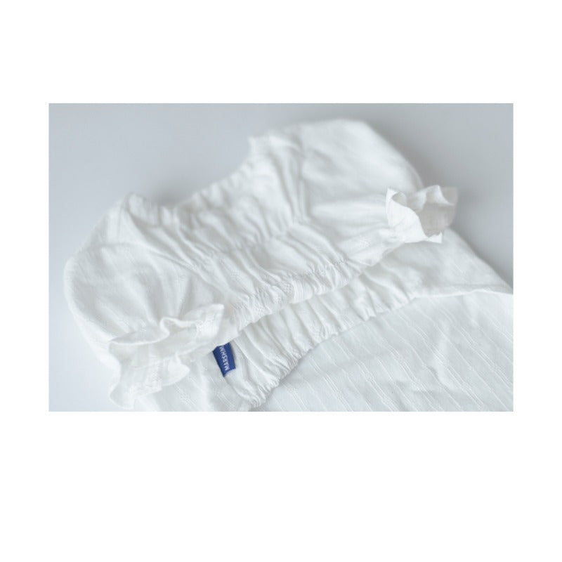 MARSHMALLOW® Ruffled Collar Bib Shirt for Dogs