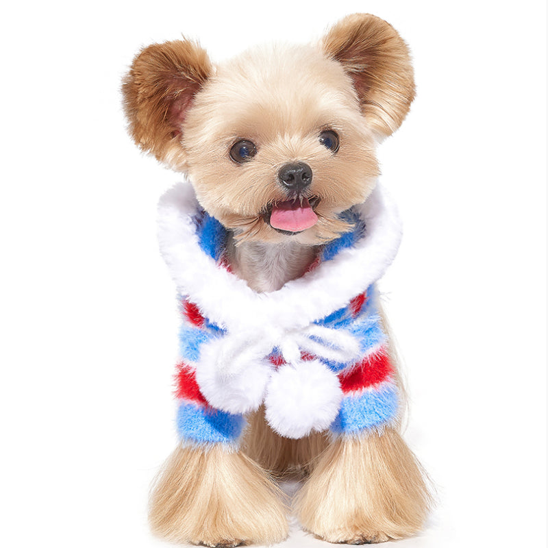 MookiPet® Thickened Blue Pet Sweater for Dogs & Cats