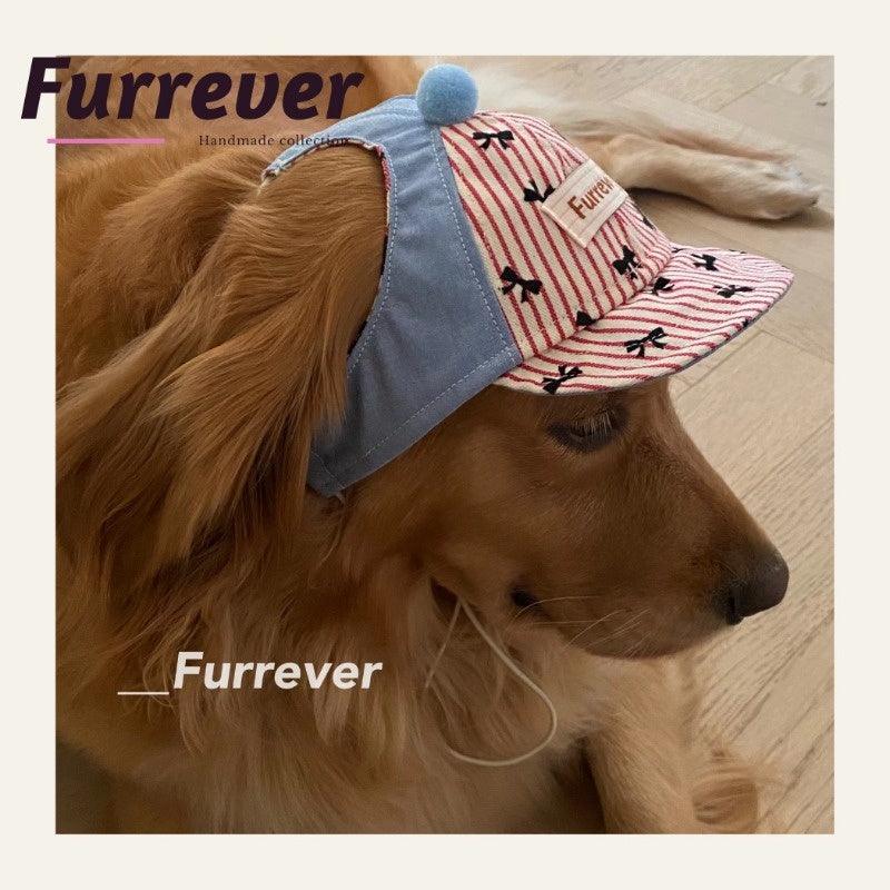 Furrever® Striped Scarf/Hat for Pets - KIKOPALS