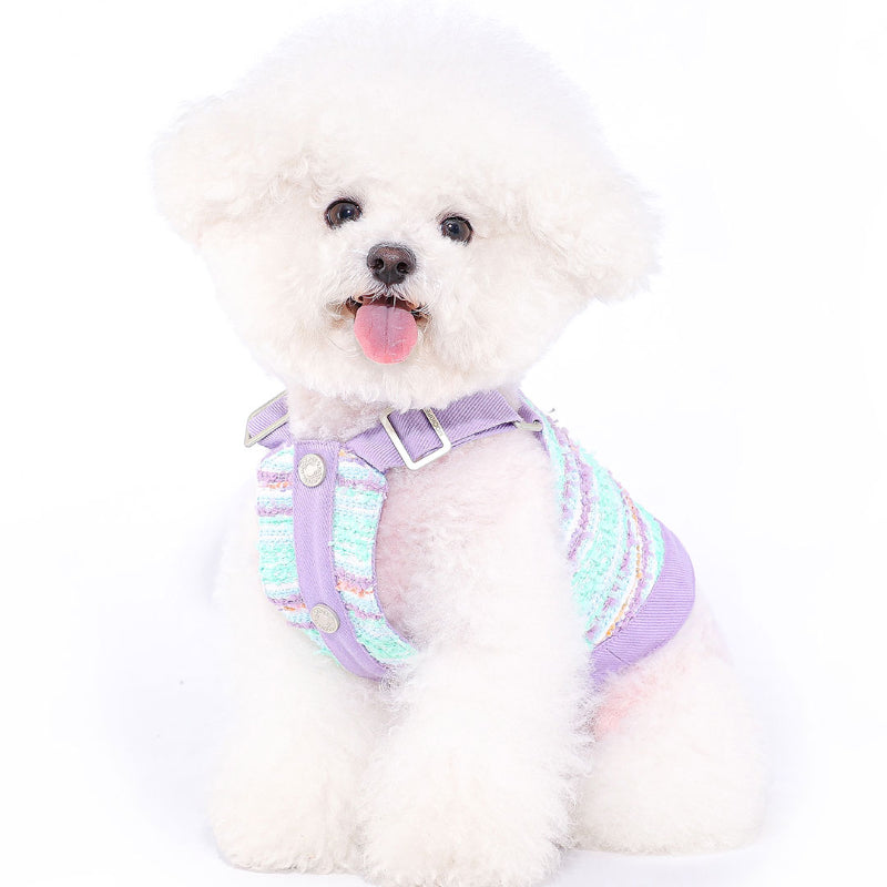 MookiPet® Colorful Striped Dog Vest