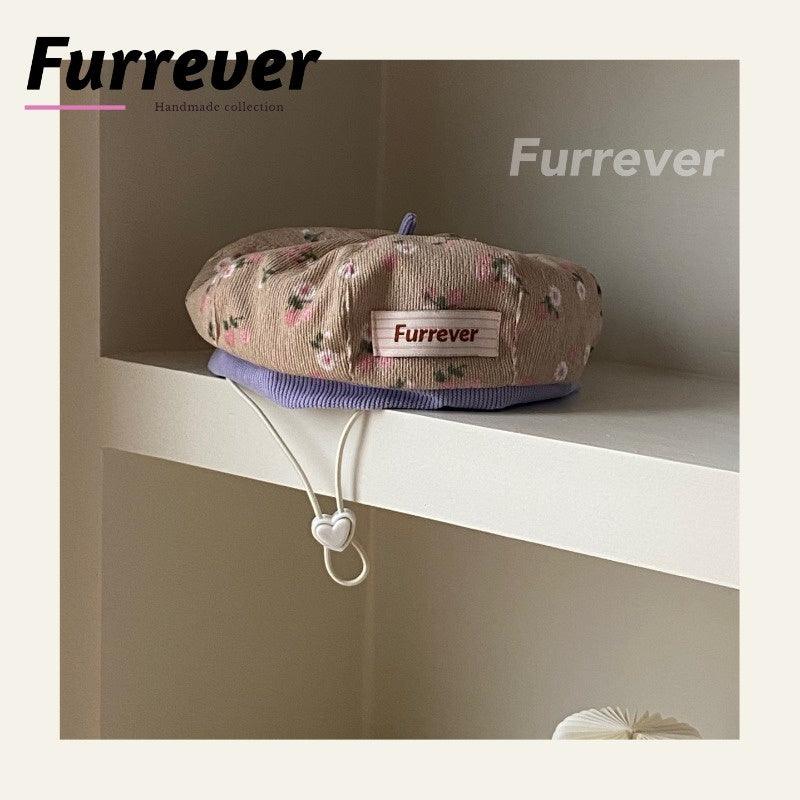 Furrever® Floral Pumpkin Pet Hat - KIKOPALS