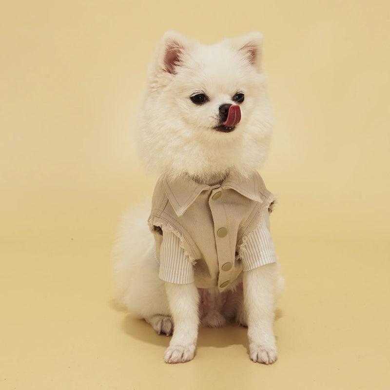 Dottylab® Cotton Denim Pet Outfit - KIKOPALS