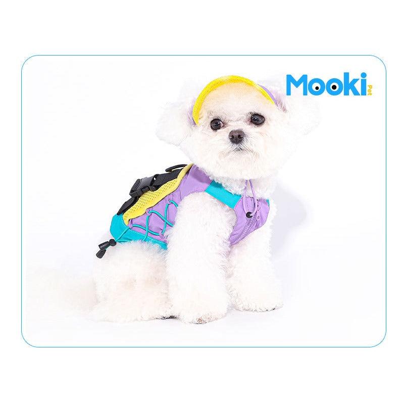 MookiPet® Functional Purple/Green Pet Vest - KIKOPALS