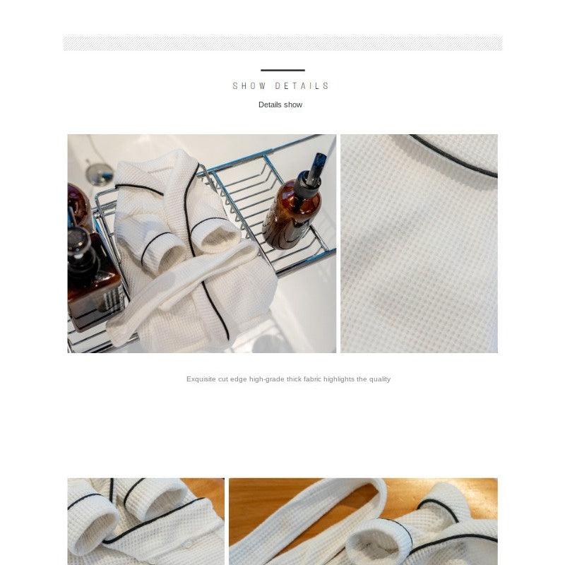 GINGERAIN® Soft Absorbent Cotton Pet Bathrobe - KIKOPALS