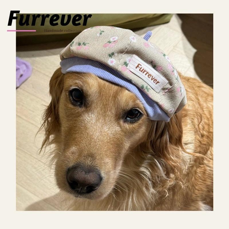 Furrever® Floral Pumpkin Pet Hat - KIKOPALS