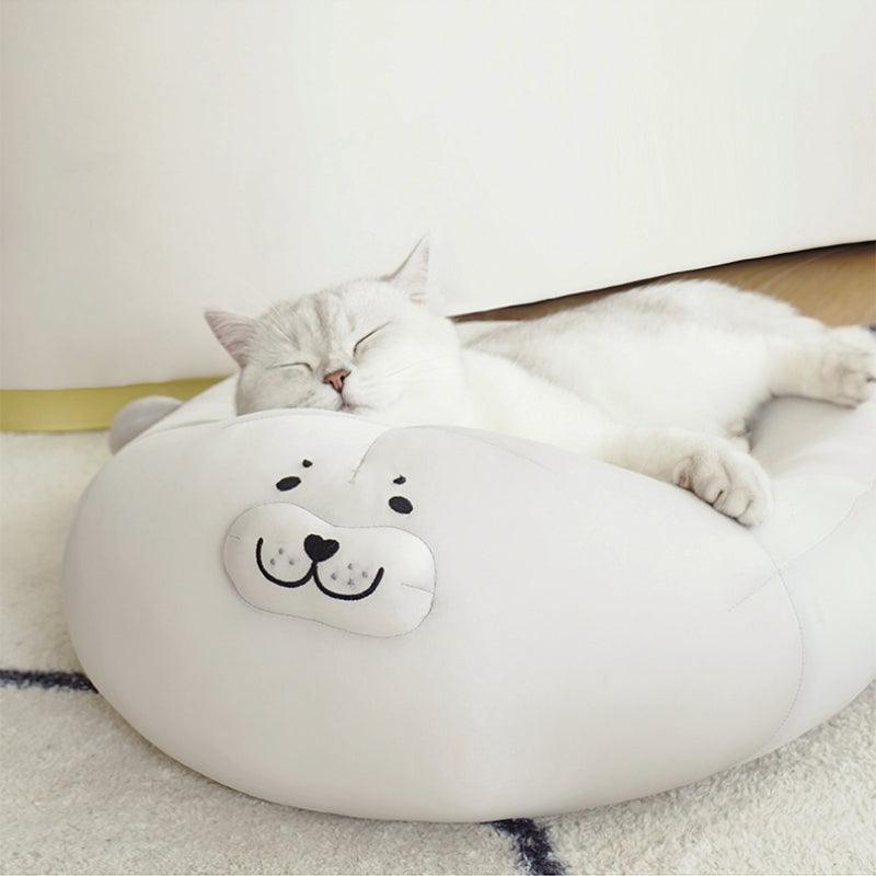 zeze® Seal-Shaped Cat Bed - KIKOPALS
