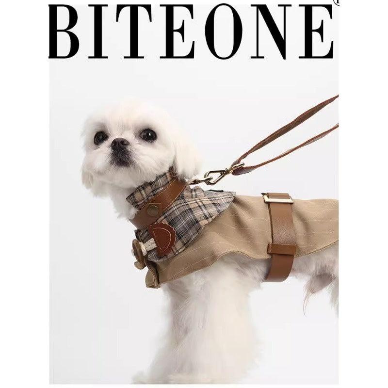 BITEONE® "Back To Baker Street" Trench Pet Coat - KIKOPALS
